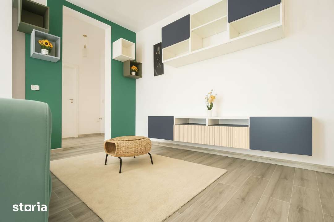 Apartament 2 camere, open space, 50mp, etajul 2/3 in Giroc — fotografia 3