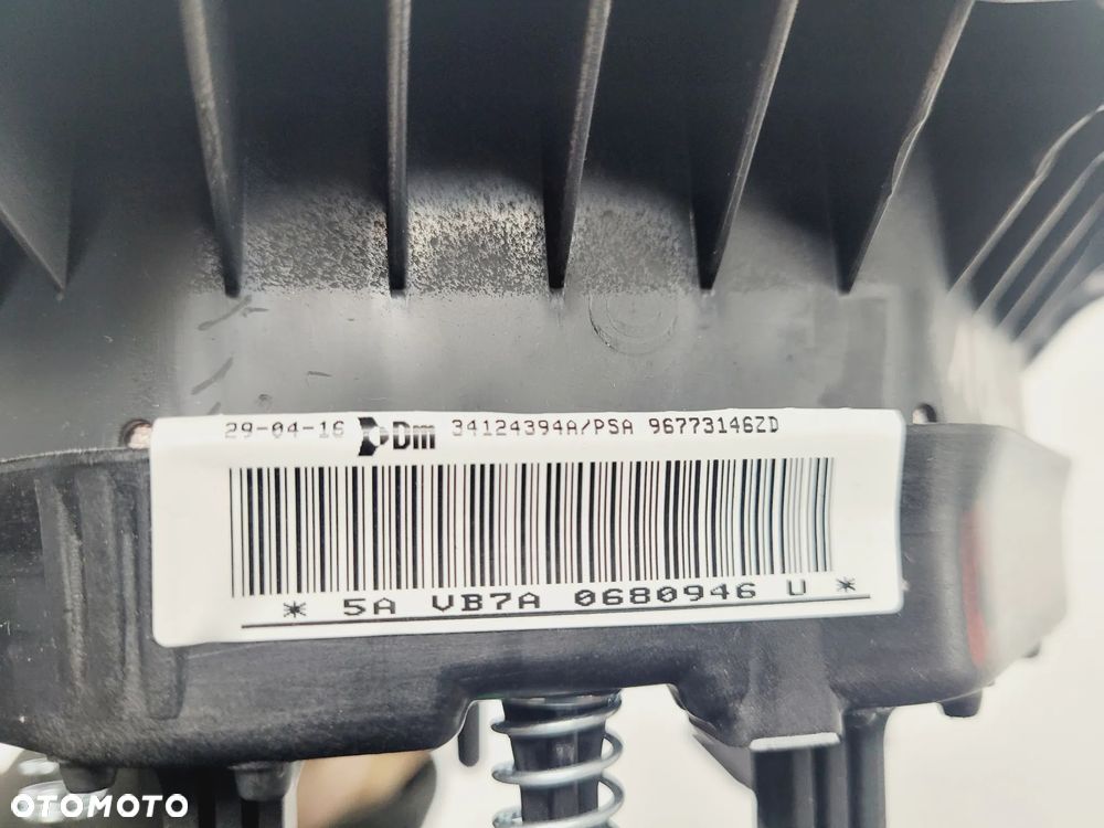 PODUSZKA AIRBAG KIEROWCY NOWA  CITROEN BERLINGO III LIFT 2012- CZĘŚCI - 4