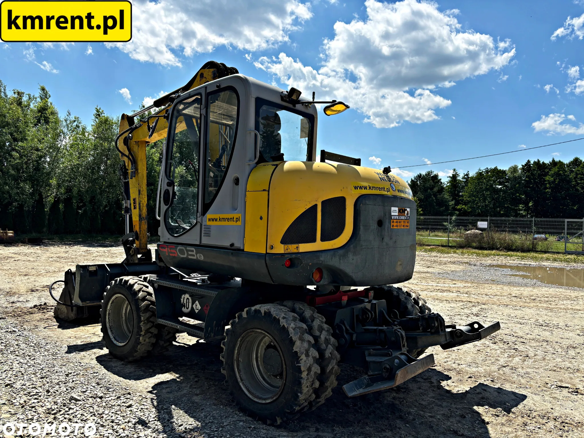 Wacker Neuson 9503-2 KOPARKA KOŁOWA 2013R. | KOMATSU PW 98 110 LIEBHERR 309 310 - 12