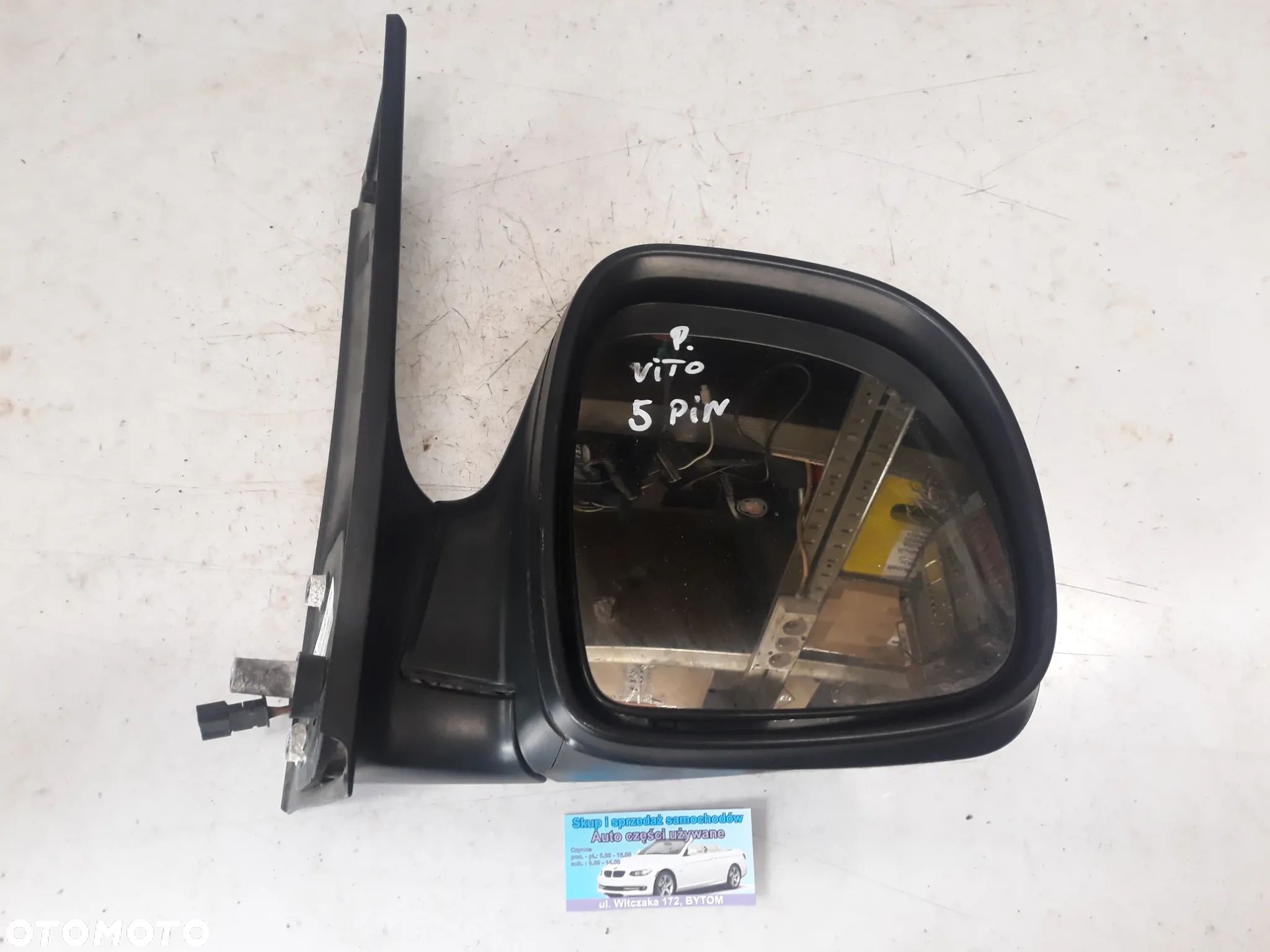 LUSTERKO PRAWE MERCEDES VITO W639  2,2 CDI  111 CDI 2005r  A6398100119  5PIN - 1