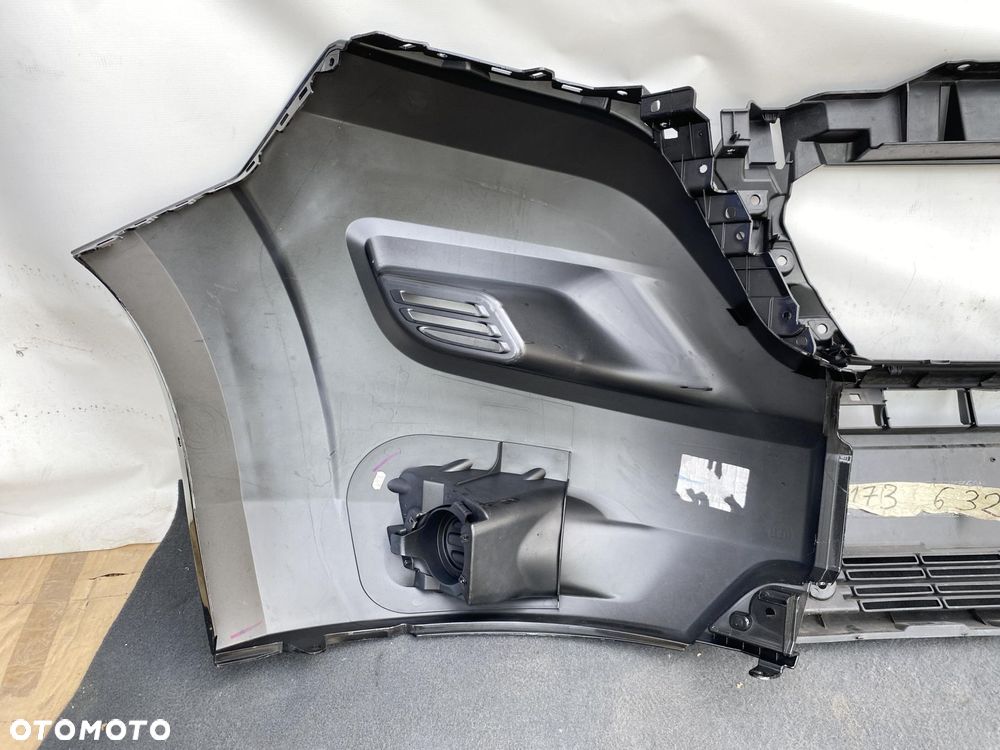 DUCATO BOXER JUMPER 14- ZDERZAK KOMPLET PRZEDNI NAROŻNIKI CZARNY METALIC - 6