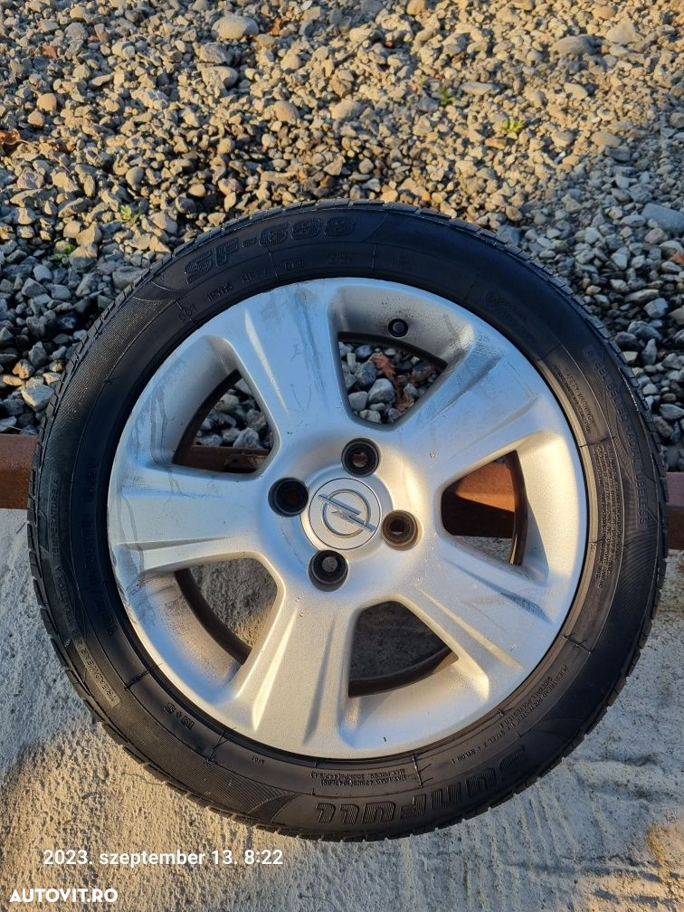 Jante aliaj cu anvelope Opel Corsa C 15 - 2