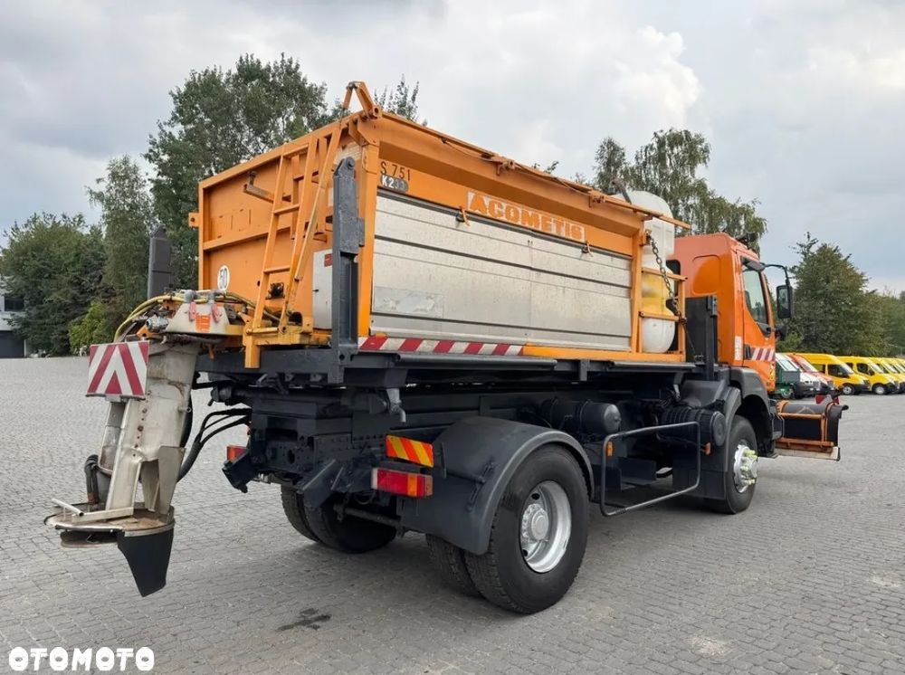 Renault Kerax 4x4 320DCi Wywrotka 3str 2004r. Klima SPECJALNY Solarka ACOMETIS Piaskarka Pług - 18