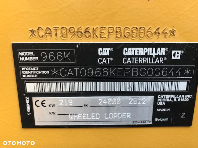 Caterpillar 966 K, ŁADOWARKA  24 tony, - 11