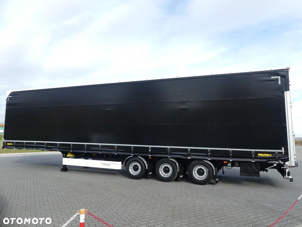 Wielton MEGA / FIRANKA / OŚ PODNOSZONA / ZADBANA / - 3