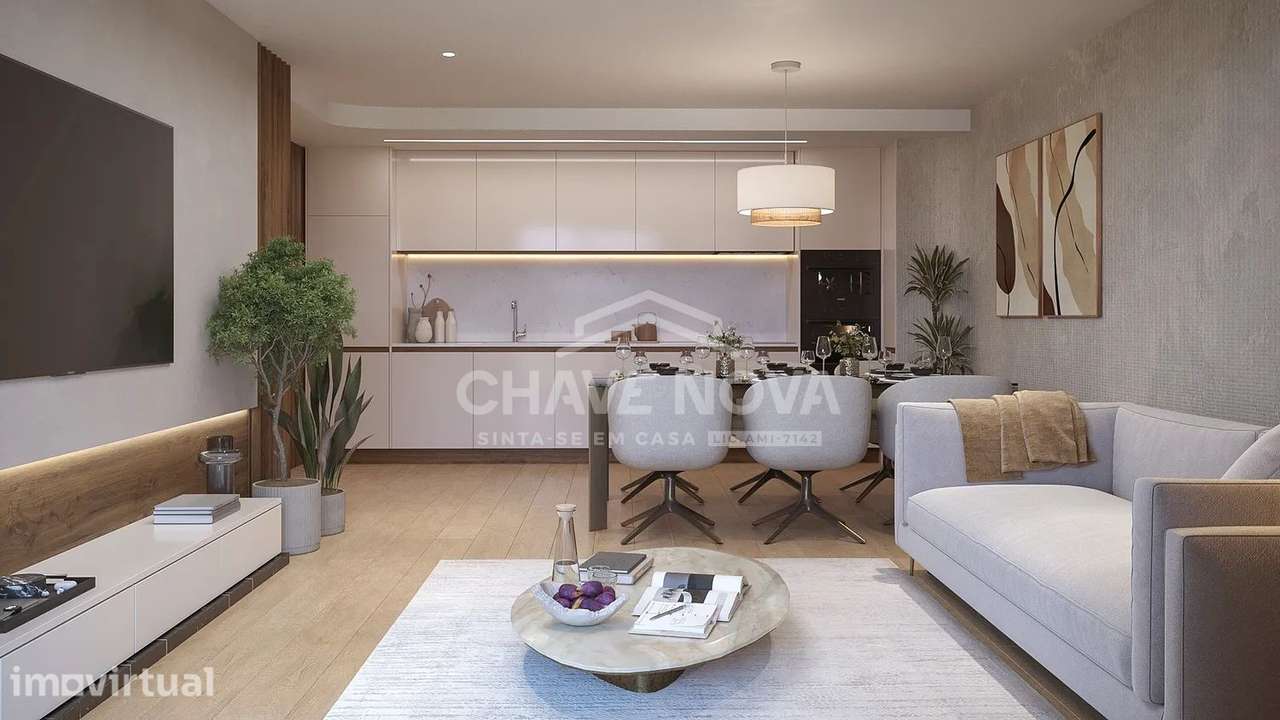 T2 Novo c/ 2 Lugares de Garagem em Valongo - Grande imagem: 4/12