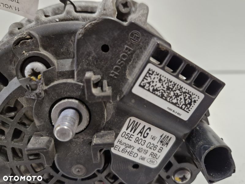 volkswagen tiguan ii 2 arteon golf vii 1.5 tsi alternator 05e903026b - 8