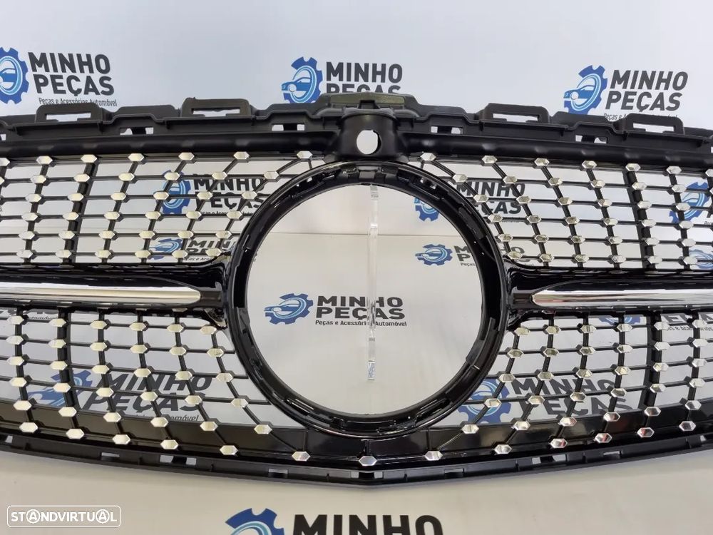 Grelha Frontal Mercedes C (W205) Diamond C/ Câmera - 4