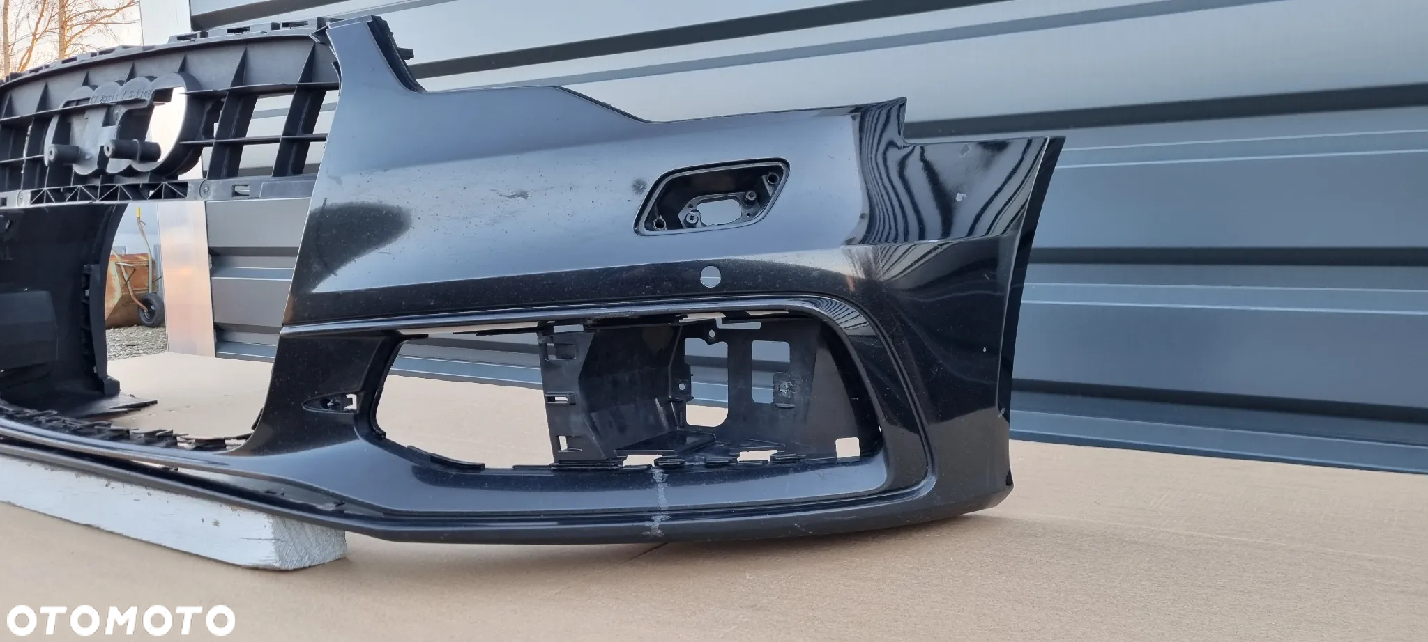 Audi A6 C7 S-LINE 11-14 zderzak przód oryginał MB014 - 5