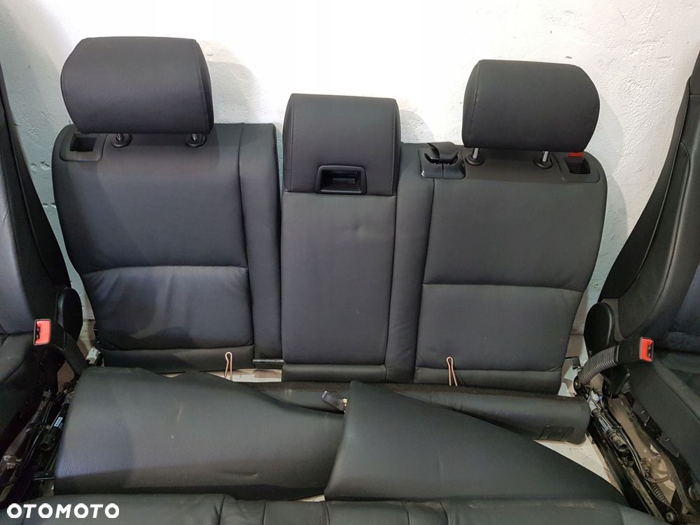 fotele kanapa komplet skóra elektryczne bmw e61 lci eur - 5