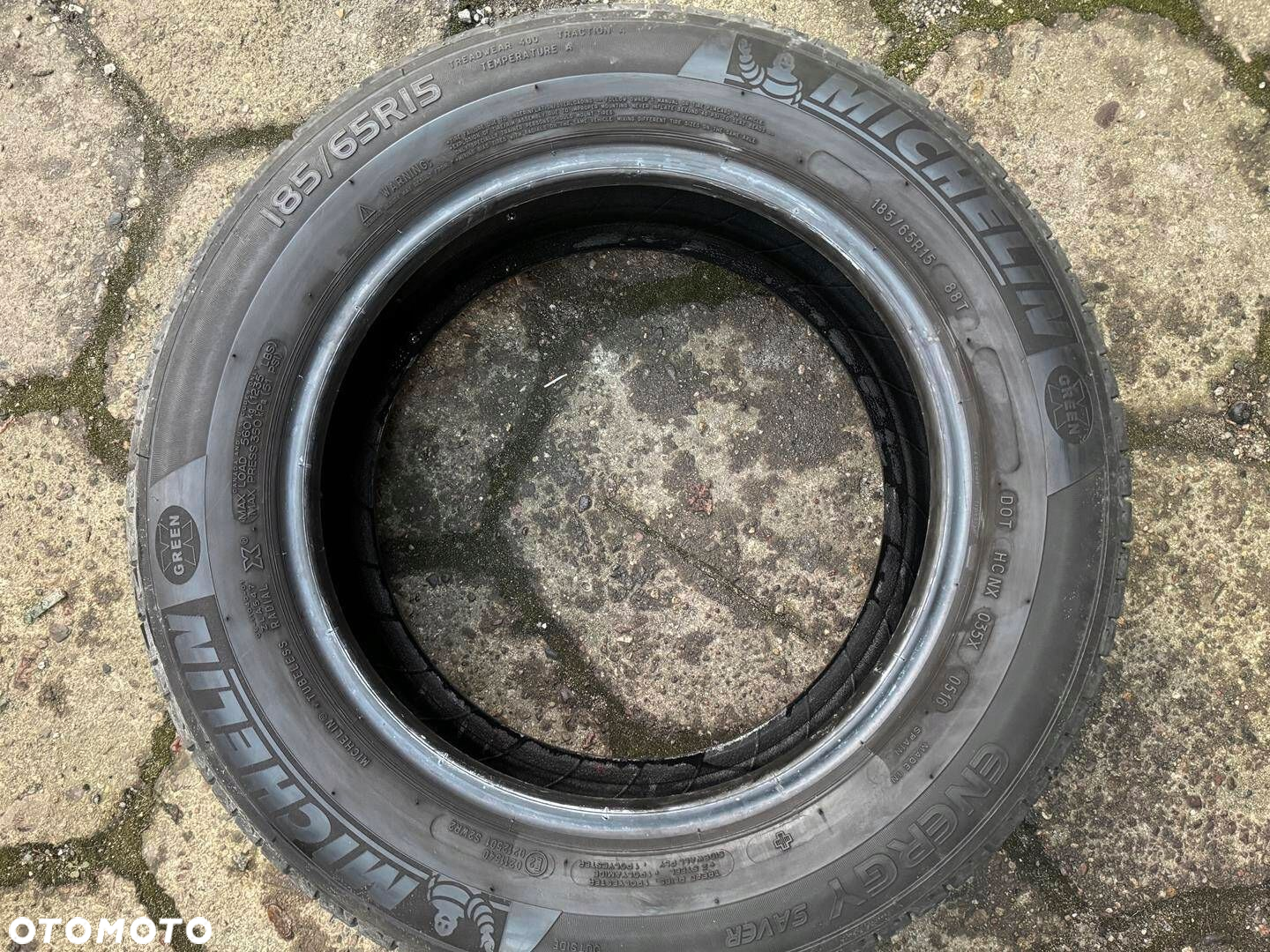 185/65R15 Michelin Energy Saver  komplet opon lato 7,3mm - 9