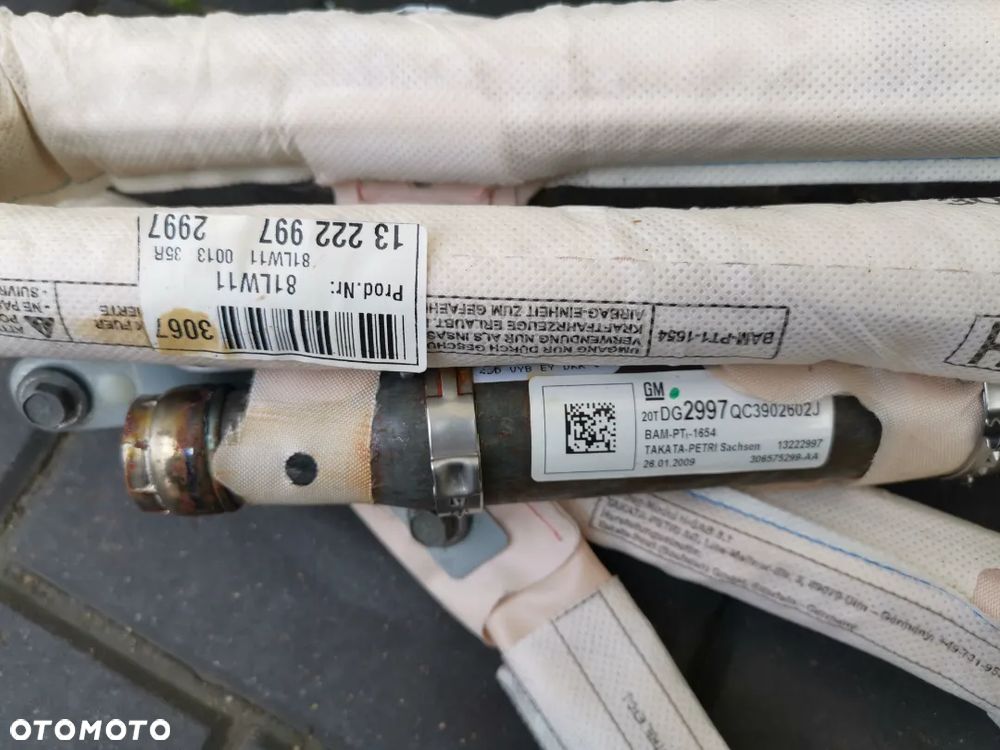 KURTYNA POWIETRZA PRAWY LEWY Opel Insignia A KOMBI 2008-2013 EUROPA 13222996 13222997 - 3