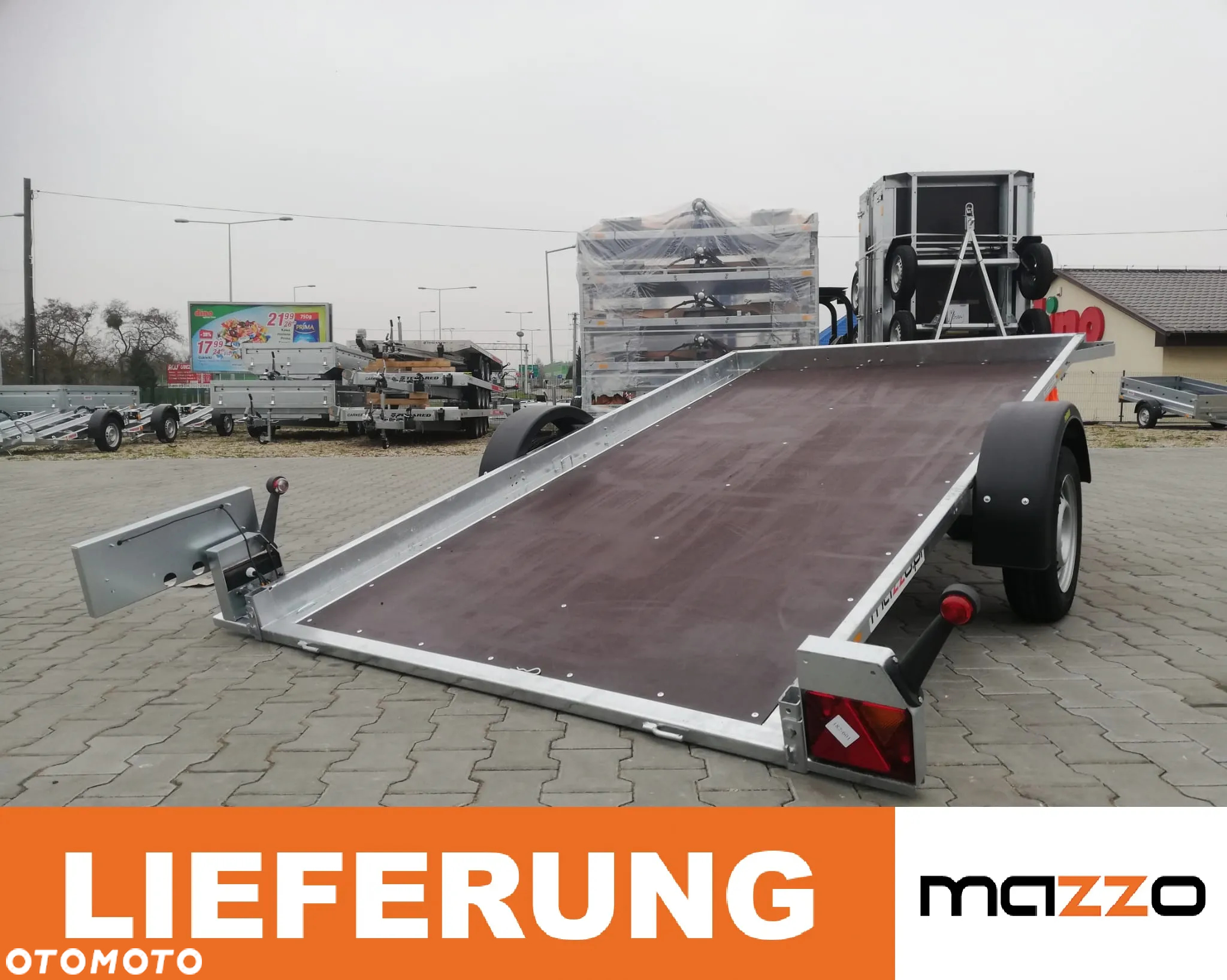 Neptun Neptun GN152 DOSTAWA Przyczepa lekka305x166x10 DMC750 Multitransporter - 19