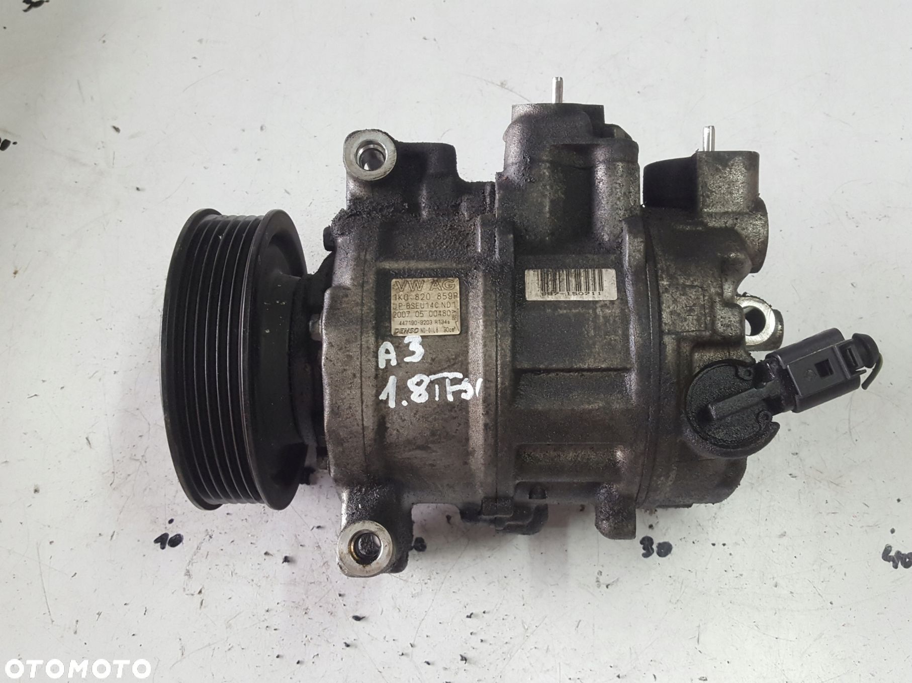 AUDI A3 8P LIFT GOLF VI 1.8 2.0 TFSI SPRĘŻARKA KLIMATYZACJI 1K0820859P - 1