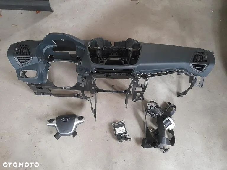deska rozdzielcza konsola Airbag poduszki  sensor komplet oryginał Ford C-max MK2 II - 2