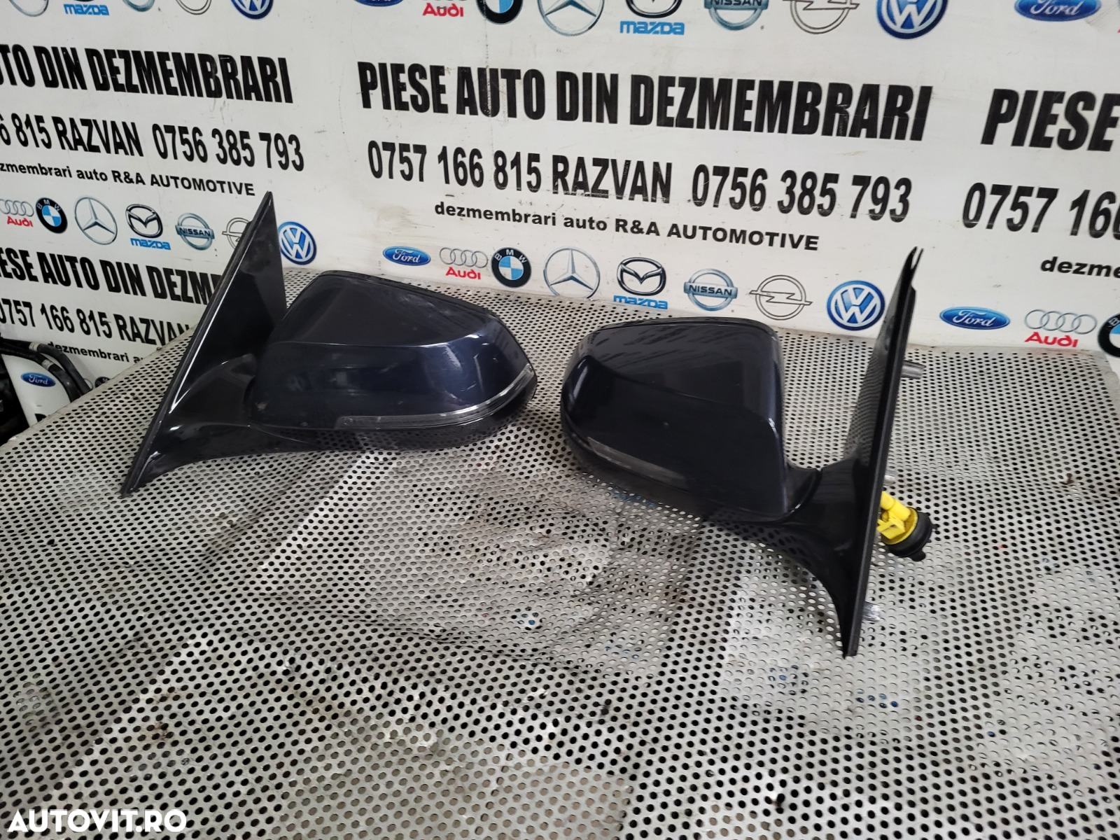 Oglinzi Oglinda Stanga Dreapta Bmw F10 F11 LCI Facelift Incalzite Cu Rabatare Electrica VOLAN DREAP - 3
