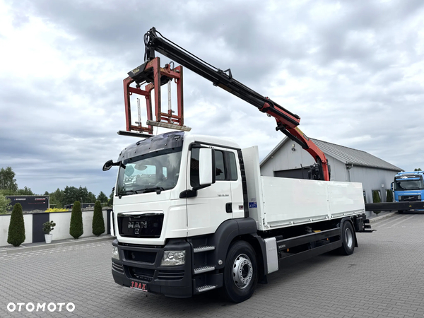 MAN TGS 18.360 4x2 z HDS PALFINGER, MANUAL, DMC 18 T