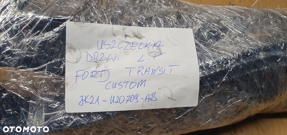 Uszczelka drzwi lewy przód przednia lewa Ford Transit Custom MK8 JK21-V20709-AB - 9