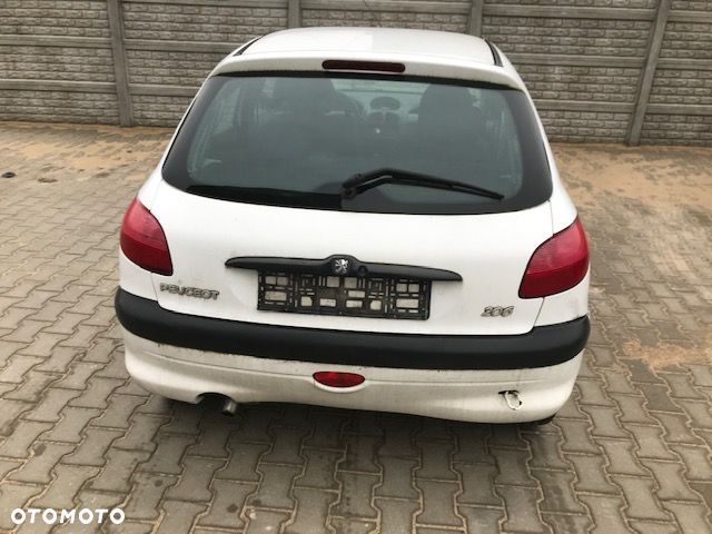 Klapa tylna kompletna Peugeot 206 biała Wągrowiec - 2
