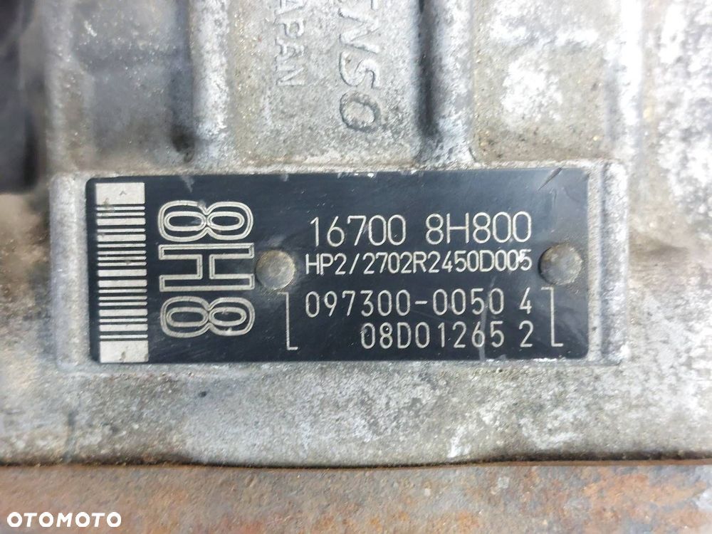 POMPA WTRYSKOWA WTRYSKIWACZE X-TRAIL I T30 2.2 DCI 16700-8H800 16600-8H800 - 7
