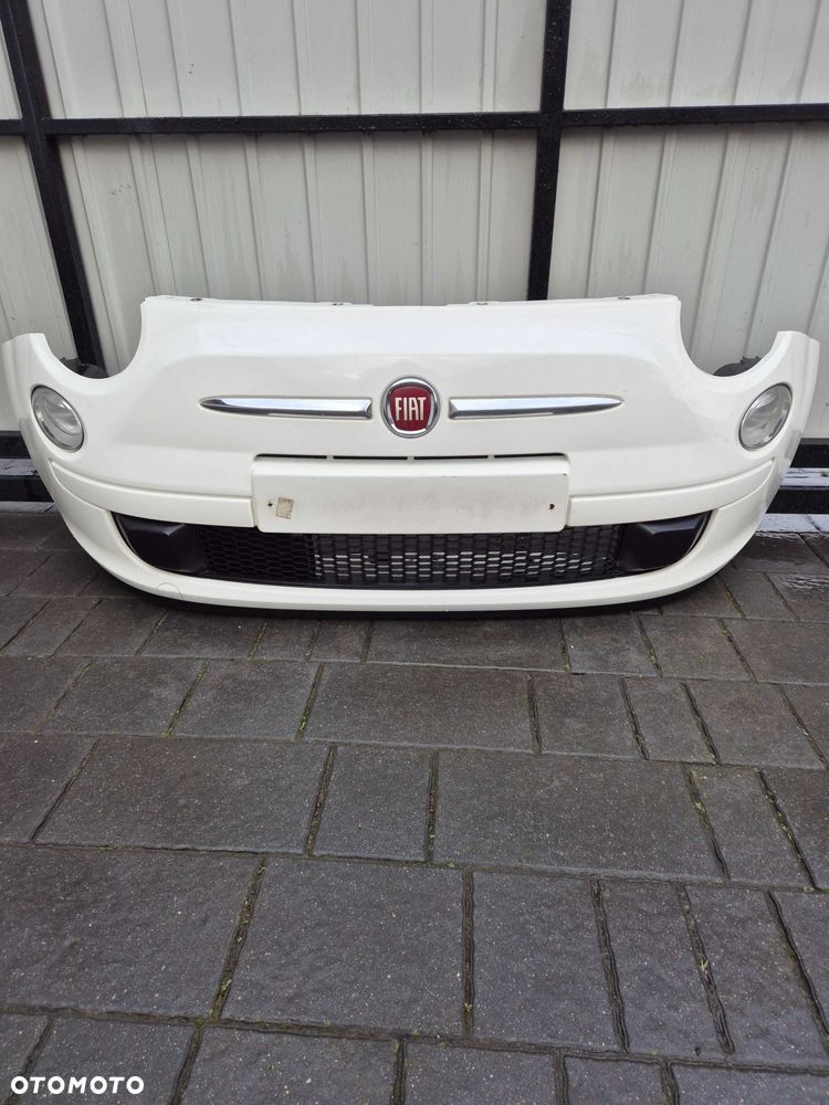 Zderzak przód przedni Fiat 500 rok 10 kod lakieru 268 - 3