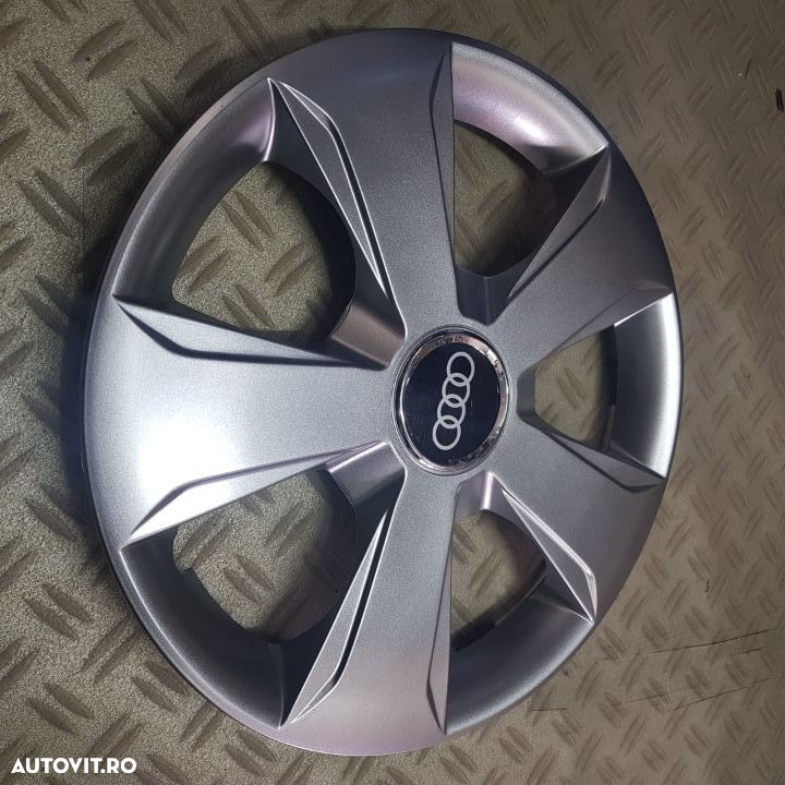 Capace roti R15 AUDI la set de 4 buc,Capace janata aliaj - 3