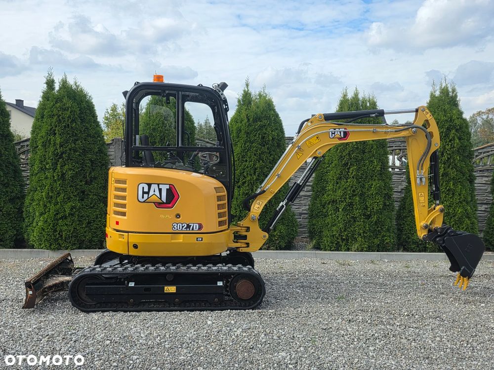 Caterpillar Cena Netto 99 999zł CAT 302.7 CR mini koparka szybkozłącze 3 łyżki piękna serwisowana 1 wł JCB sprowadzona w oryginale - 29