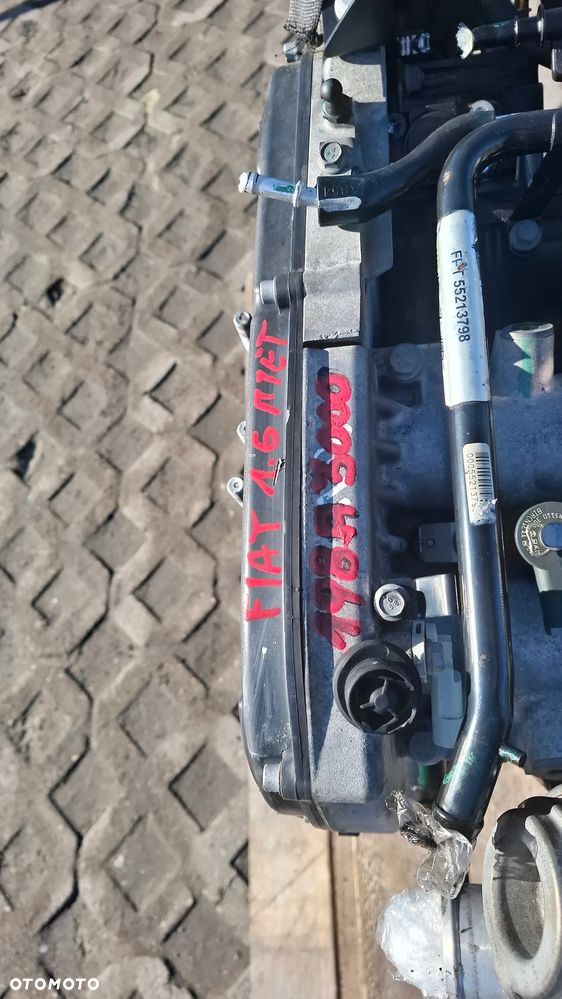 SILNIK KOMPLETY 198A3000 1.6 MULTIJET FIAT DOBLO II OPEL COMBO D 2010- ROK - 9