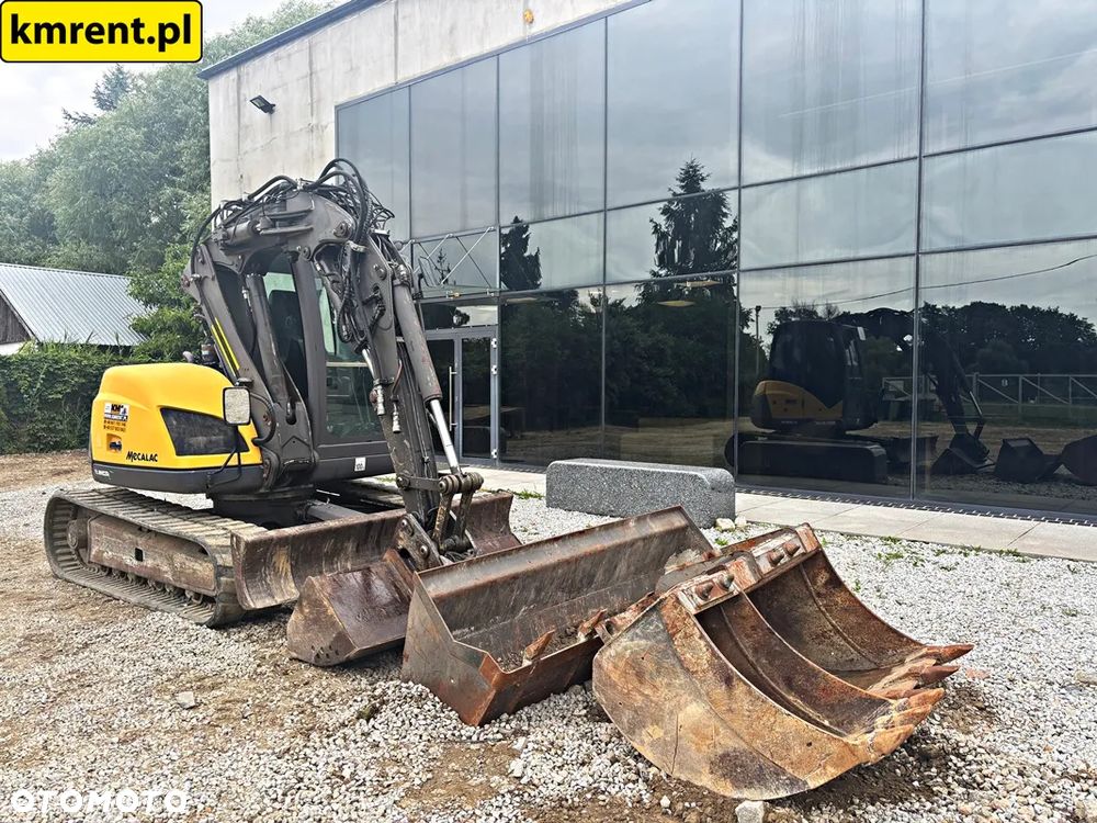 Mecalac 8 MCR MINI-KOPARKA 2010R | MECALAC 6 MCR, JCB 8065 8080 8085 85 Z VOLVO ECR 88, CAT 308, 307 , BOBCAT 80 KOMATSU PC 88 - 5