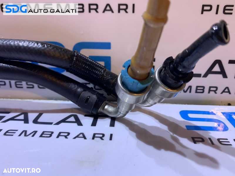 Furtun Conducta Alimentare Tur Retur Carcasa Combustibil Motorina Carcasa Filtru Combustibil Motorina VW Passat B6 2.0 TDI BMA BKP BMP BMR BVE BUZ BWV 2005 - 2010 Cod 3C0130295A - 2