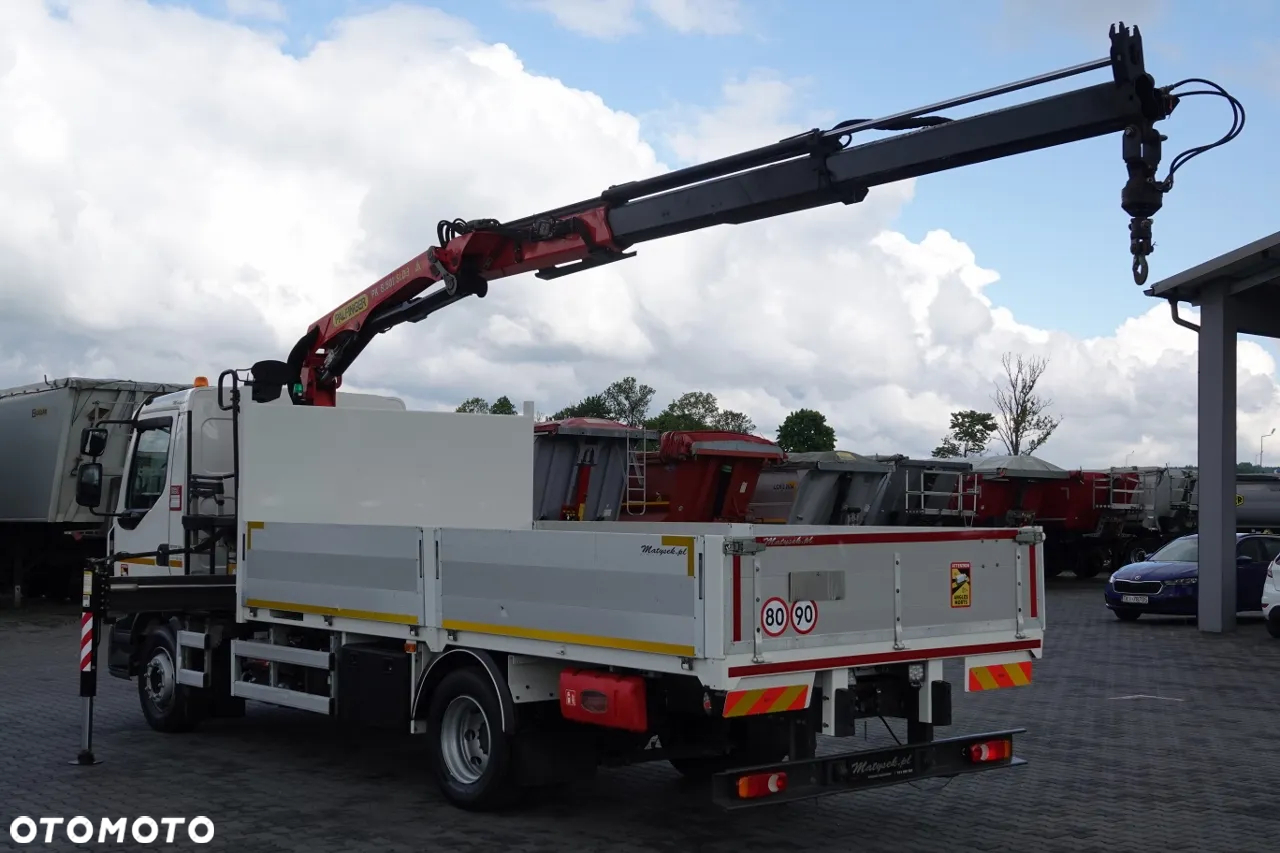 Renault D 210/  4X2 / SKRZYNIOWY 5 M + HDS PALFINGER PK 8.501 SLD A / UDŹWIG 5 580G / STEROWANIE RADIOWE / ROTATOR / SPROWADZONY - 2