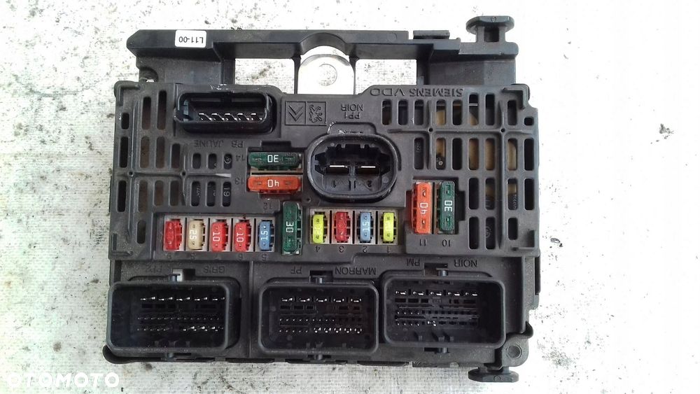skrzynka bezpieczników moduł bsm 9661682980 l-11 citroen c4 c3 04- peugeot - 1