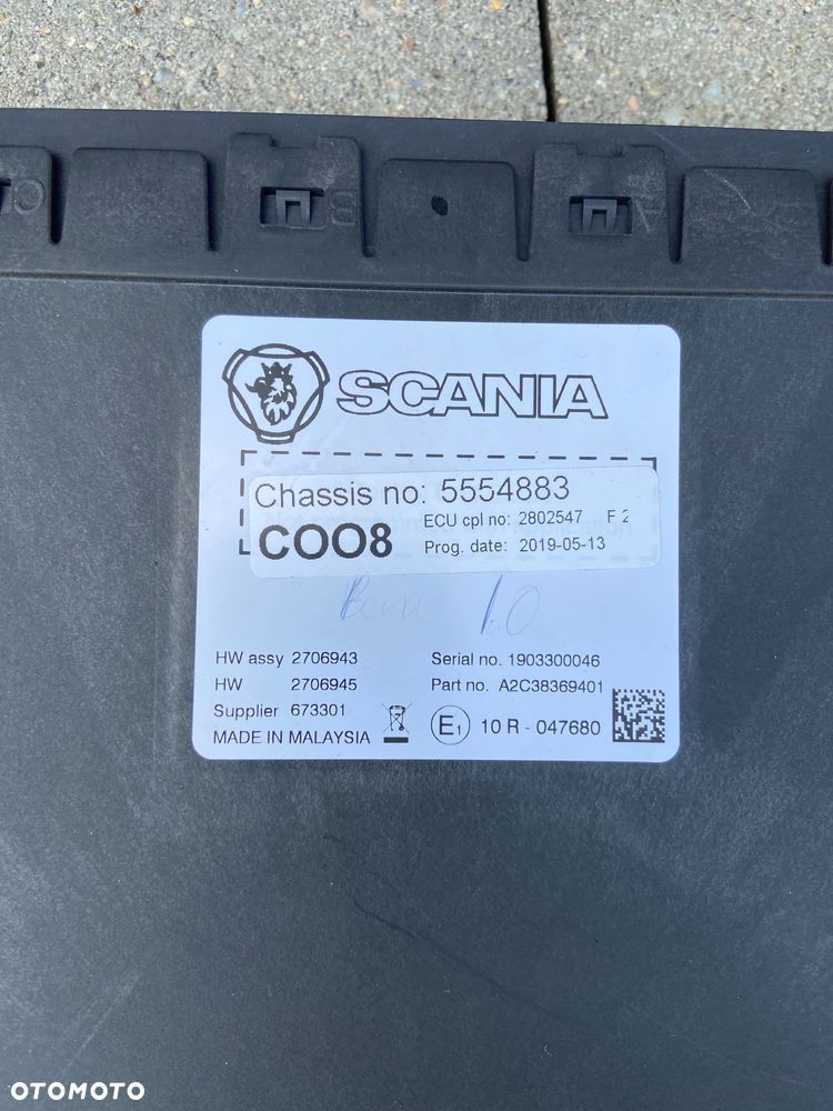 Sterownik COO8 Scania R S koordynator komputer NTG - 2