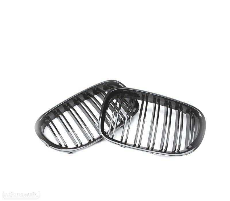 GRELHA FRONTAL BMW F01 09-15 LOOK M PRETO - 2