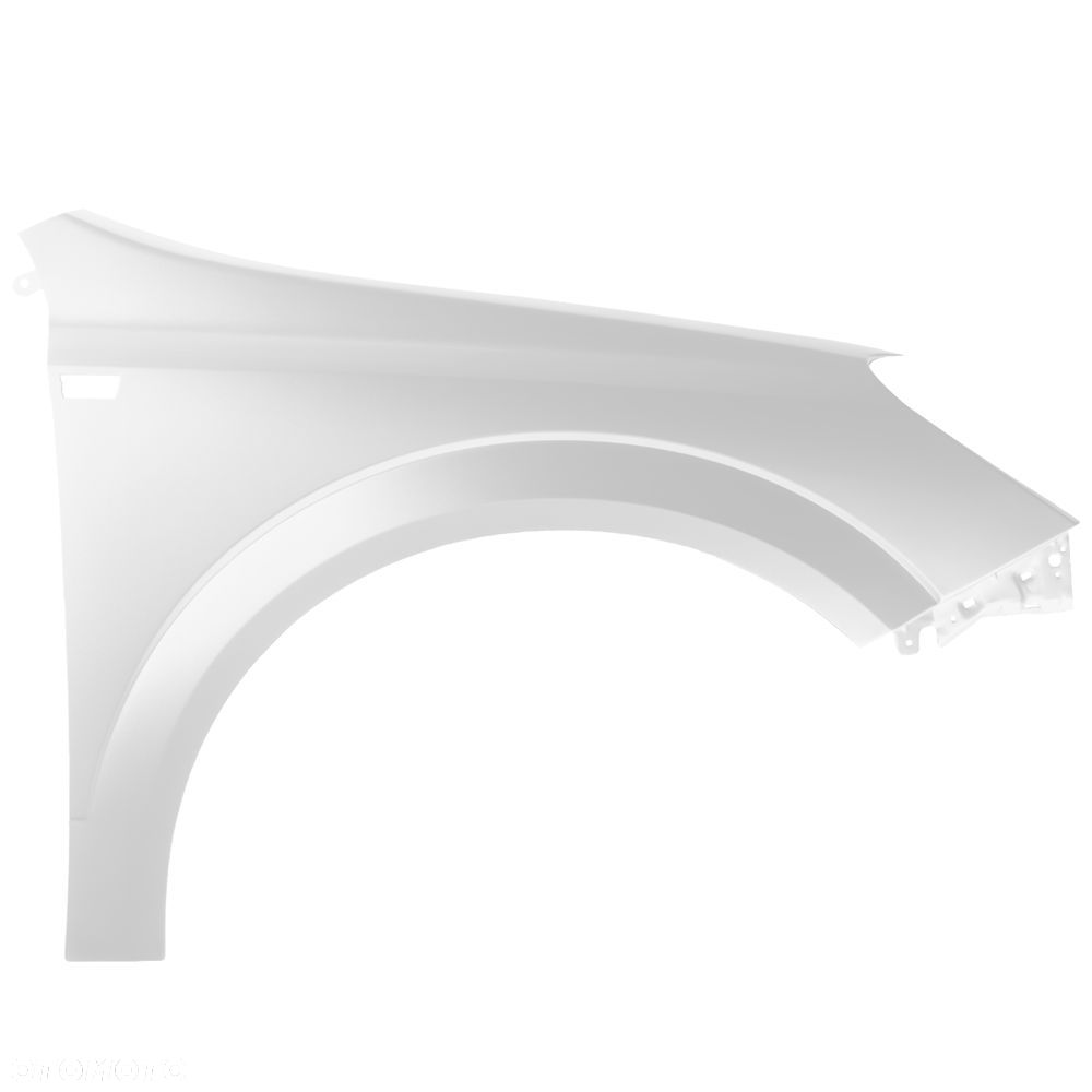 BLU Błotnik OPEL ASTRA H 3 III Z474 prawy biały 04-14 przód CasablancaWeiß - 2