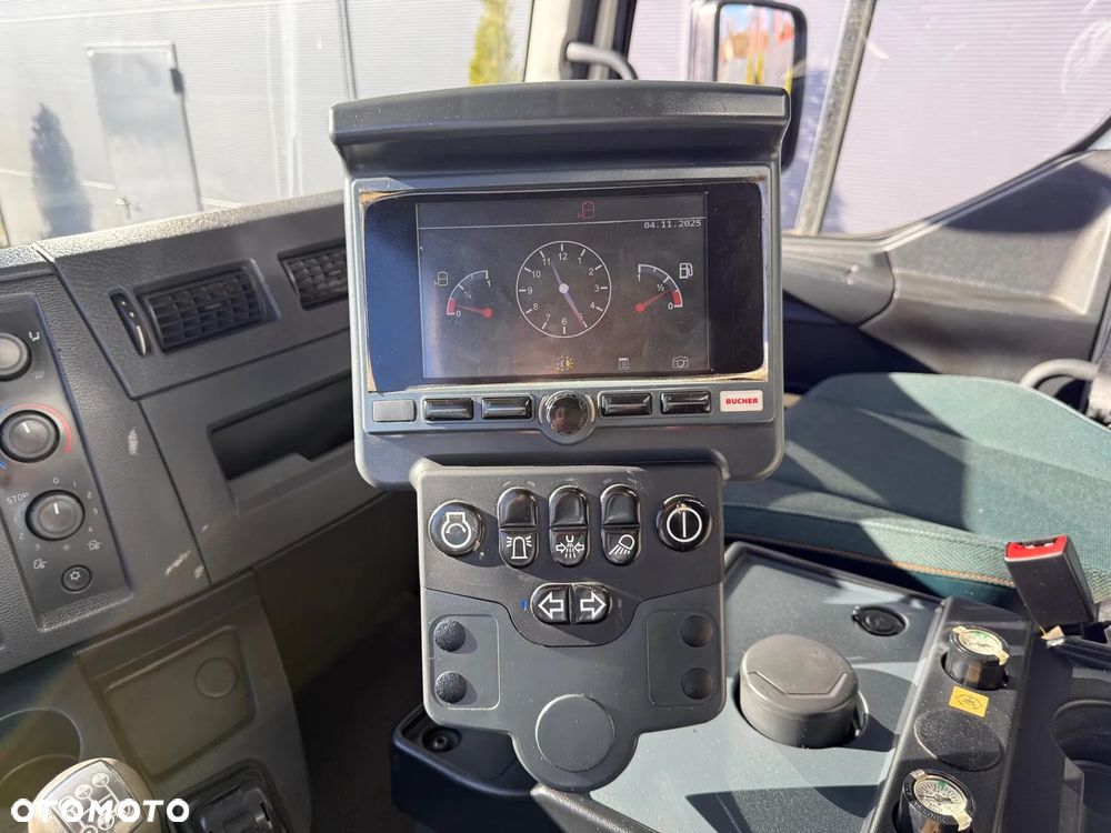 Volvo FL 15.250 Euro 6 // zamiatarka JOHNSTON VT652 //  BUCHER // odkurzacz , polewaczka - 34