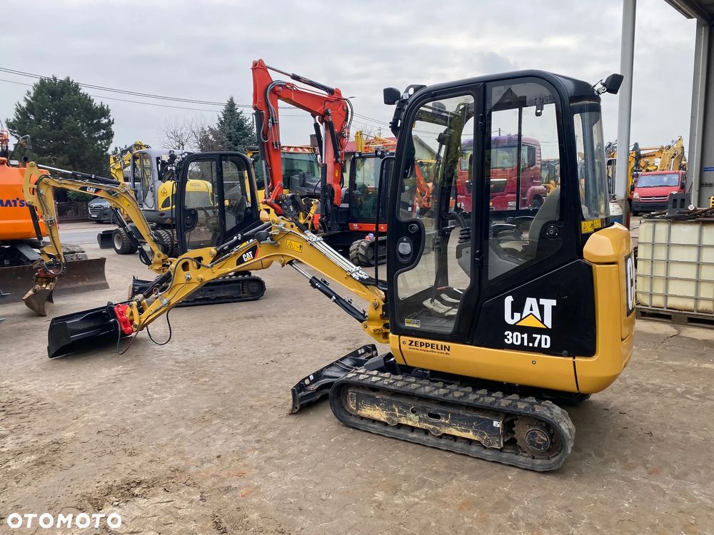 Caterpillar CAT 301.7D, 2018 ROK, 1760 MTH, Z NIEMIEC, DŁUŻSZY ZASIĘG, ROZSUWANE PODWOZIE, - 13