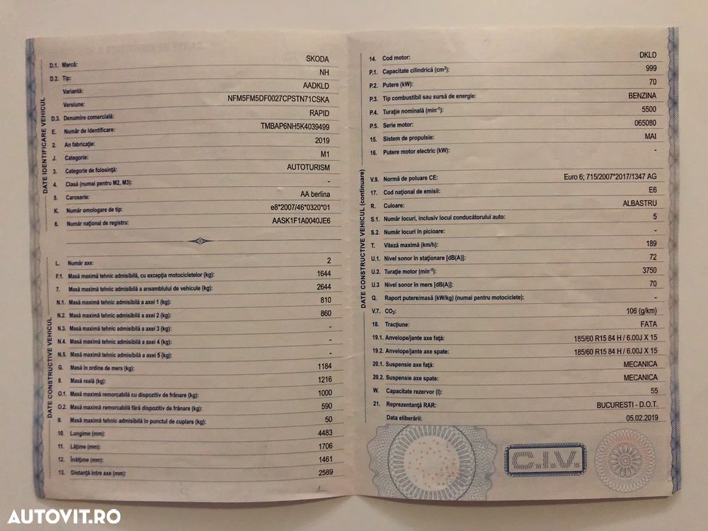 Skoda RAPID 1.0 TSI Ambition - 24