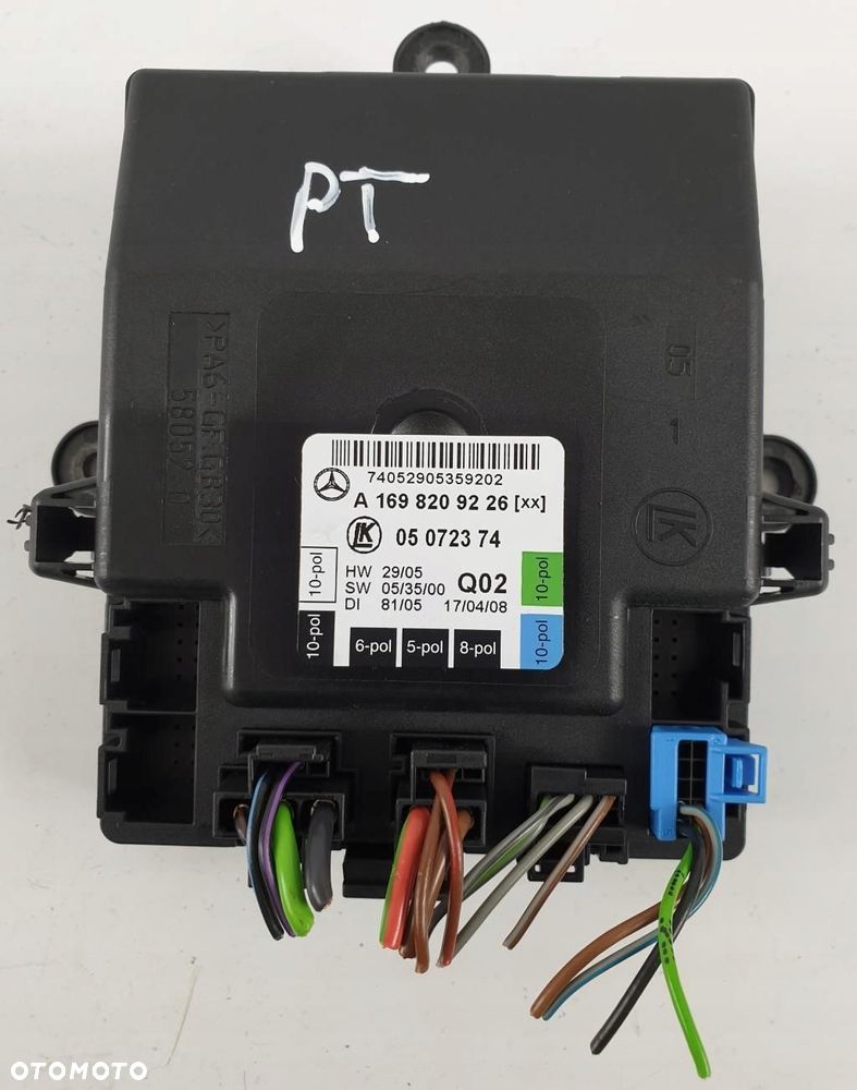 MODUŁ STEROWNIK PRAWY TYŁ MERCEDES W245 1698209226