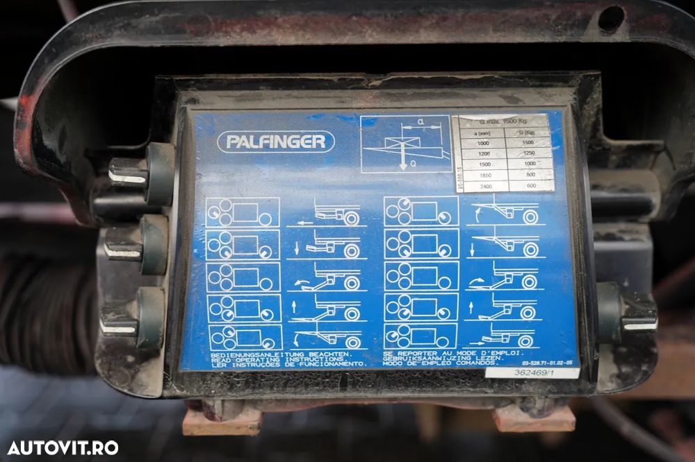 Volvo FH 460 / COMBINAT TANDEM / 120 M3 / TRAVERSE / DROPSIDE / I-PARK COOL / PODEA RESISTENTĂ / LIFT / AXE RIDICATĂ / DIRECȚIE - 26