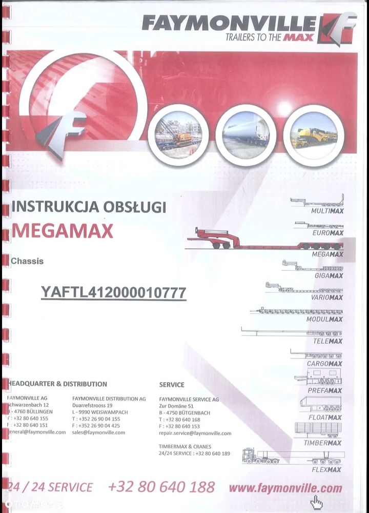 Faymonville TL VARIANTE STBZ-4VA - 14