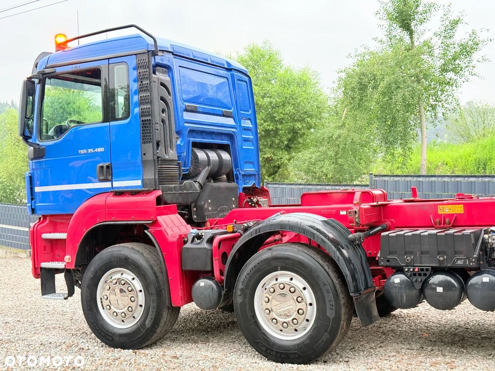 MAN * Kiper Bordmatic * MAN 35.480 TGS * Wywrotka * Napęd 8x4 * Sprowadzony * Euro 5 * - 23