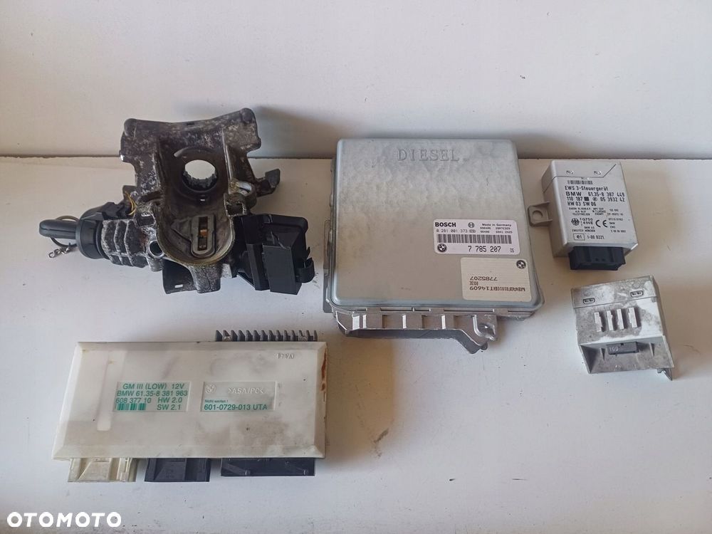 ZESTAW DO ODPALENIA KOMPUTER STEROWNIK BMW 5 E39 2.5TDS - 1