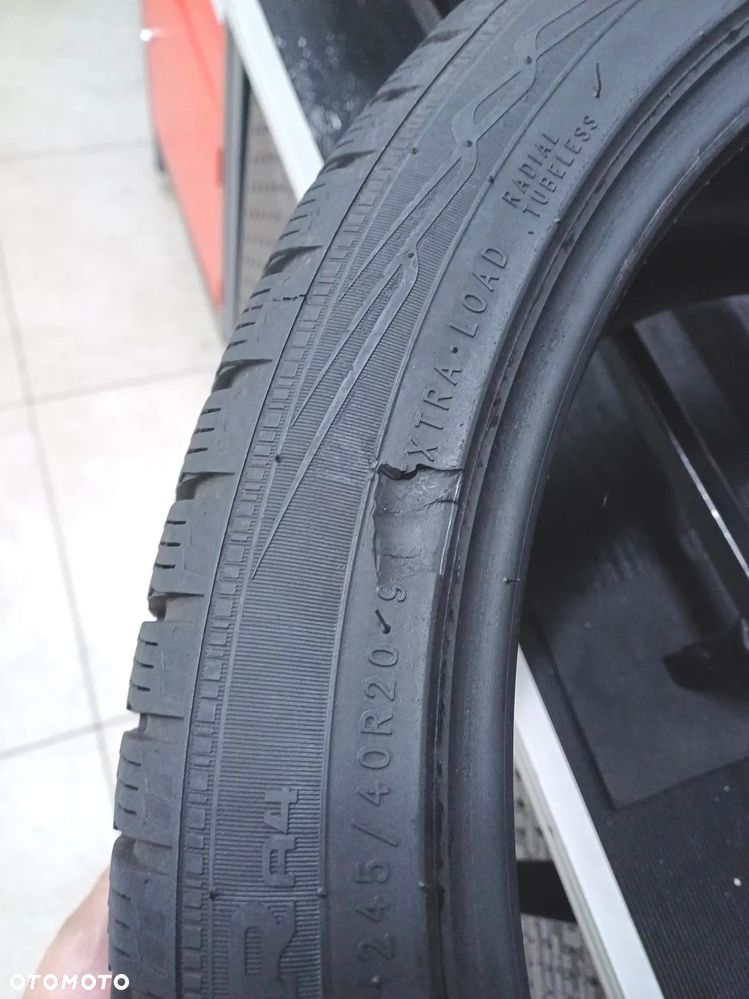 2x 245/40r20 NOKIAN 2020 opony ZIMOWE 6mm 52405 - 5