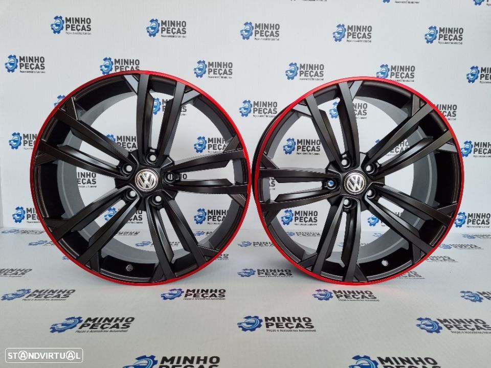 Jantes Golf GT TDI em 19 Red Line - 1