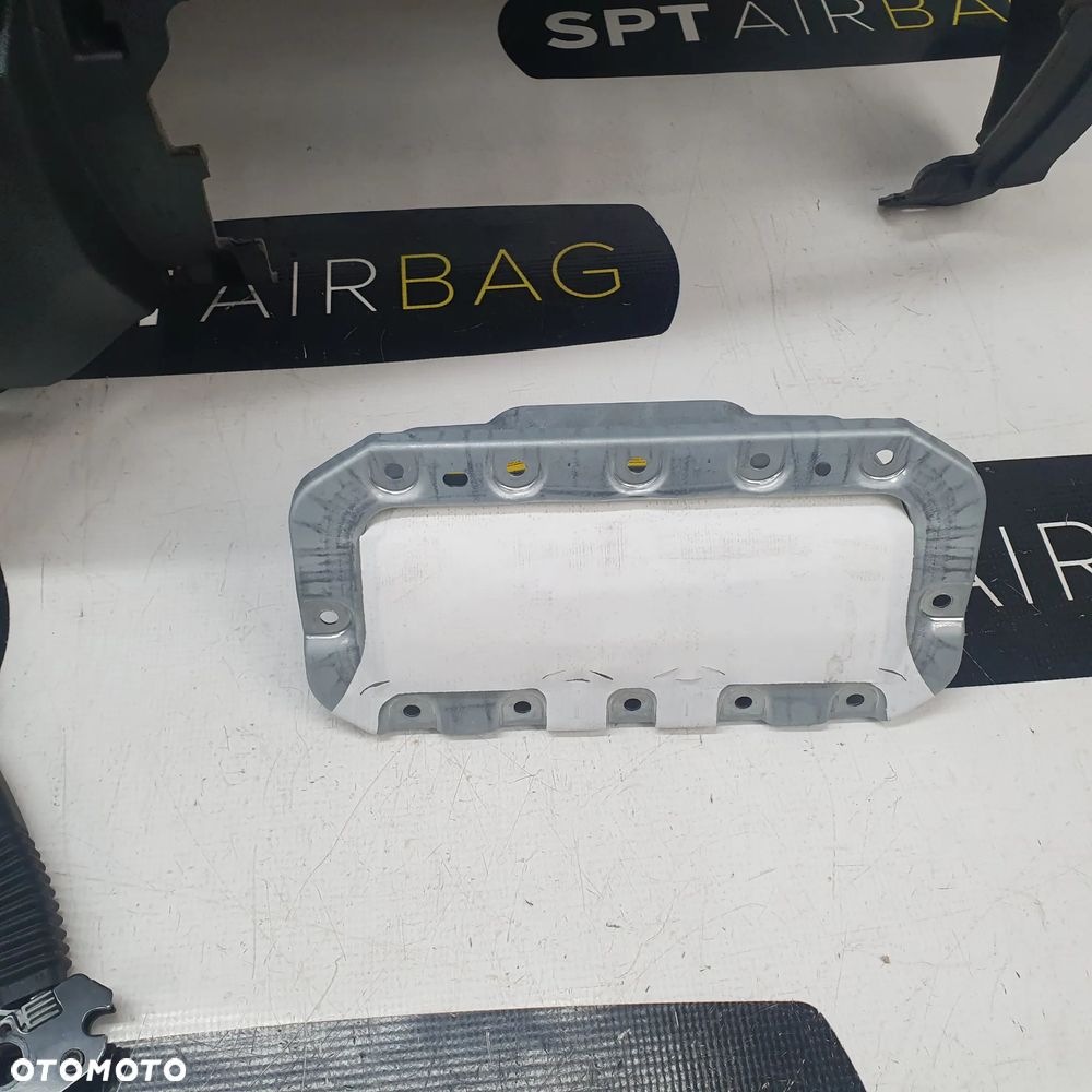BMW 1 F20 LIFT DESKA ROZDZIELCZA GUMA KONSOLA KOKPIT PULPIT PODUSZKI AIRBAG AIR BAG NAPINACZE KIT SET - 8