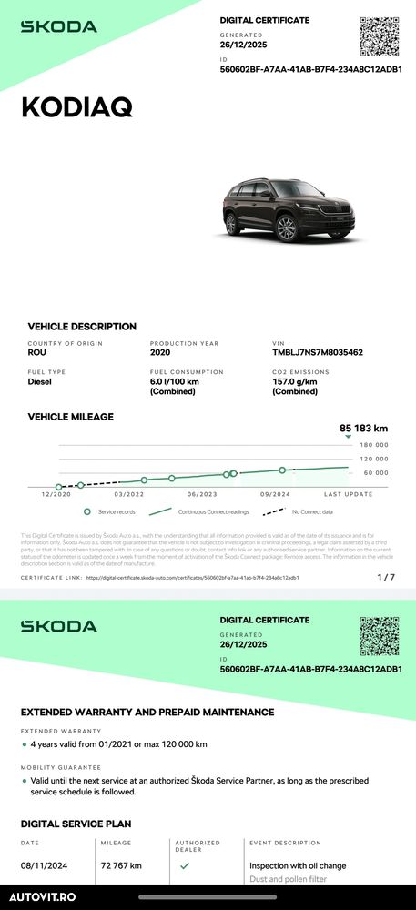 Skoda Kodiaq 2.0 TDI 4X4 DSG Style - 7