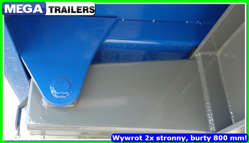 Mega 25 m³ wywrotka - platforma, 2-stronna, HARDOX 450 !!! - 34