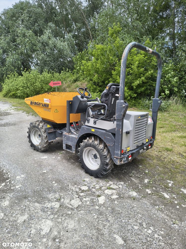 Bergmann 1200 R WOZIDŁO BUDOWLANE SUPER STAN 3 STRONNY WYWROT 3,5 TONY SILNIK KUBOTA THWAITES MACH AUSA D400 BARFORD TEREX TA WACKER NEUSON DW - 2