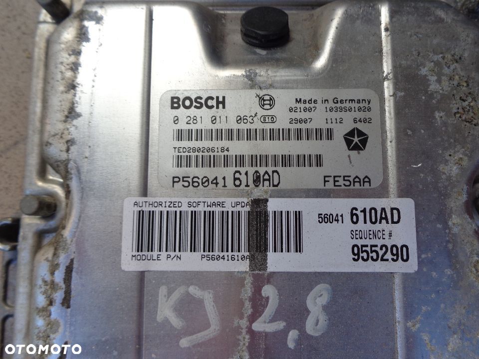 sterownik silnika jeep cheeroki 2,8 crd 610AD - 1